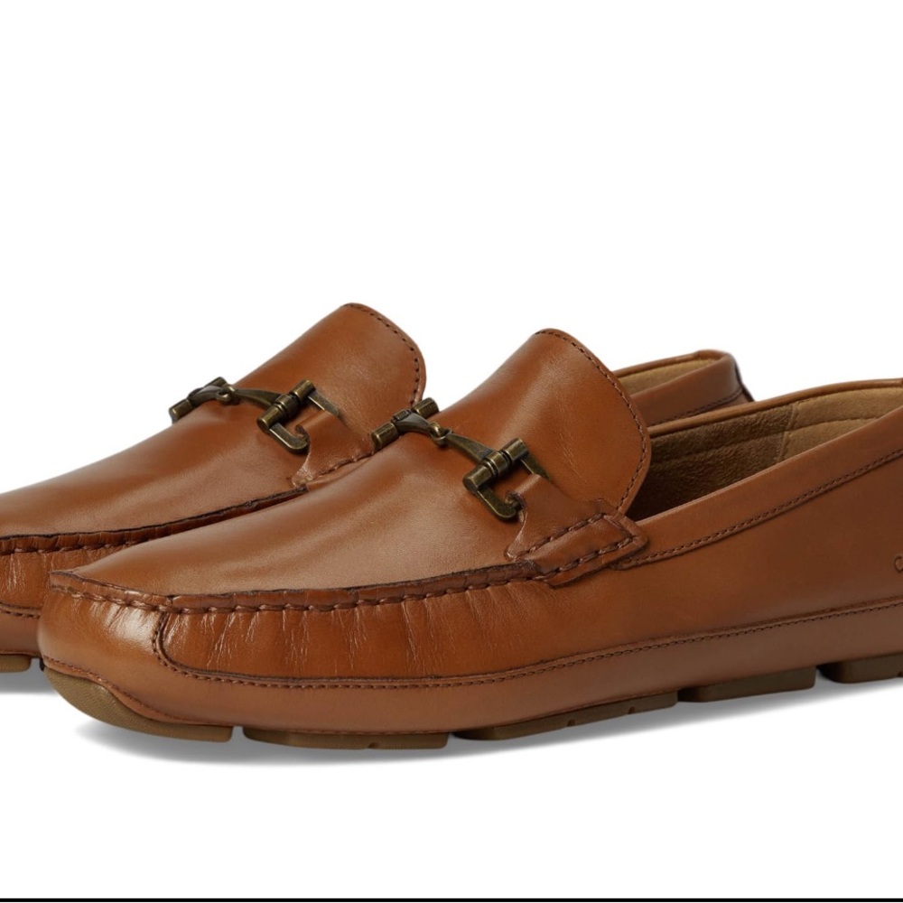 Cole Haan Men's Brown Leather Loafers